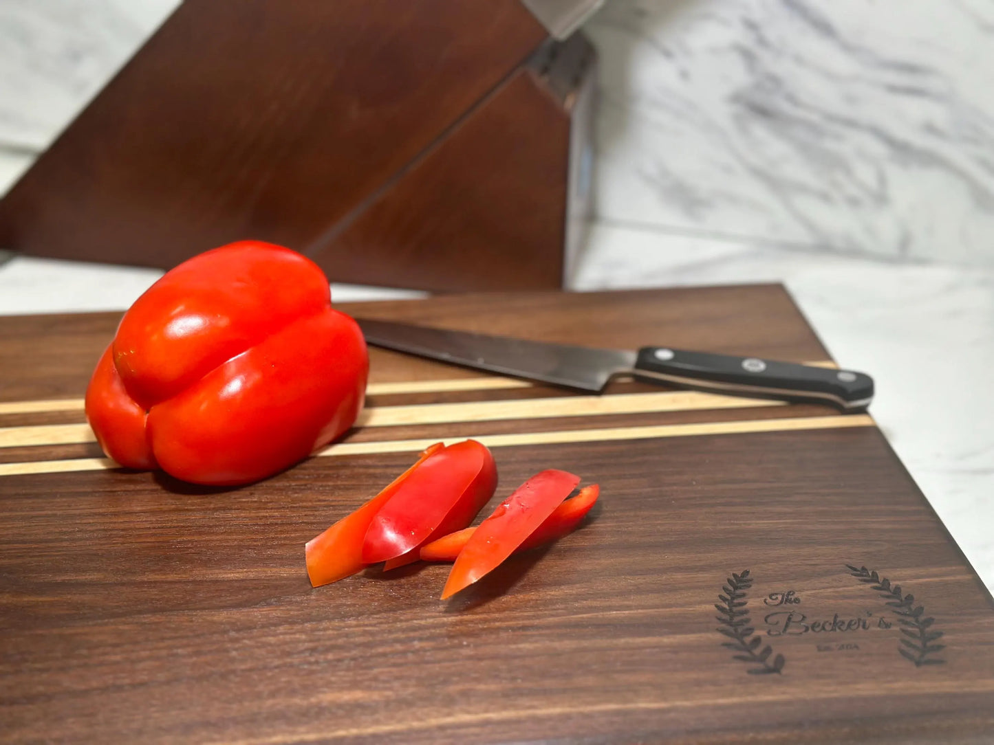 Personalized Walnut Cutting Board