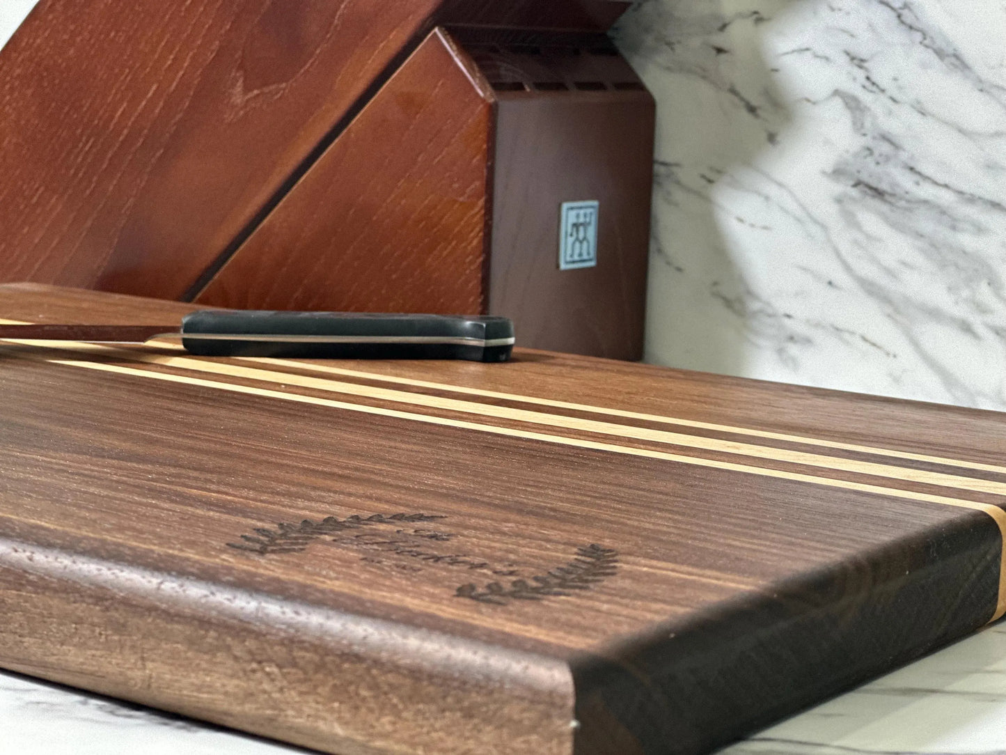 Personalized Walnut Cutting Board