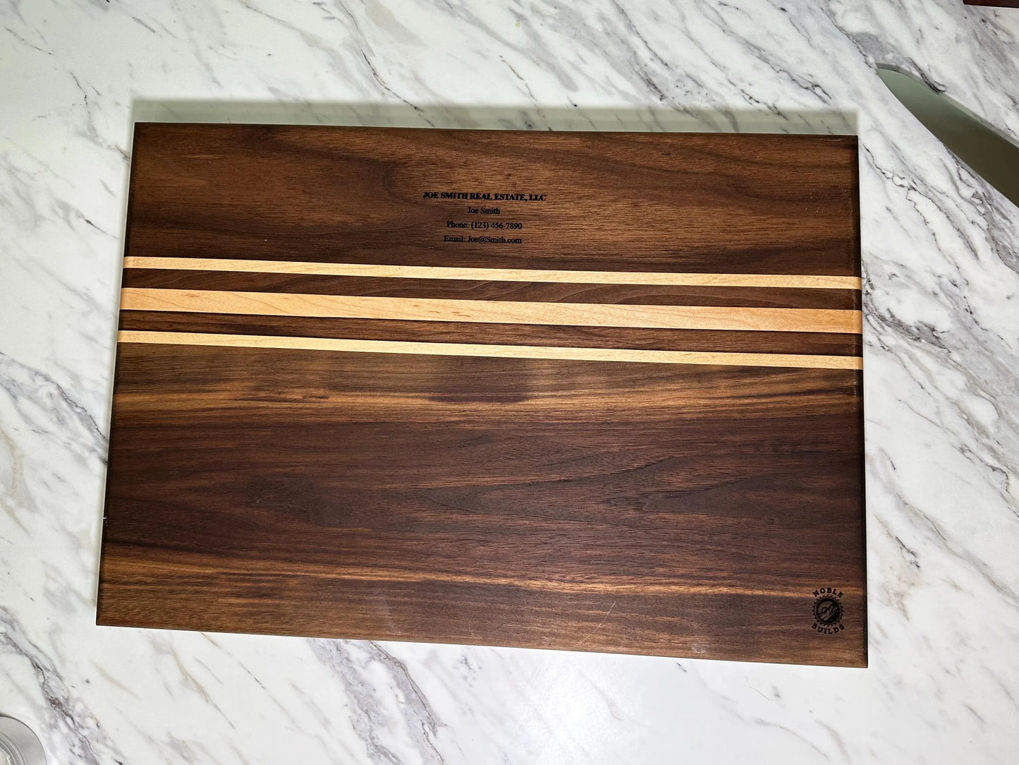 Personalized Walnut Cutting Board